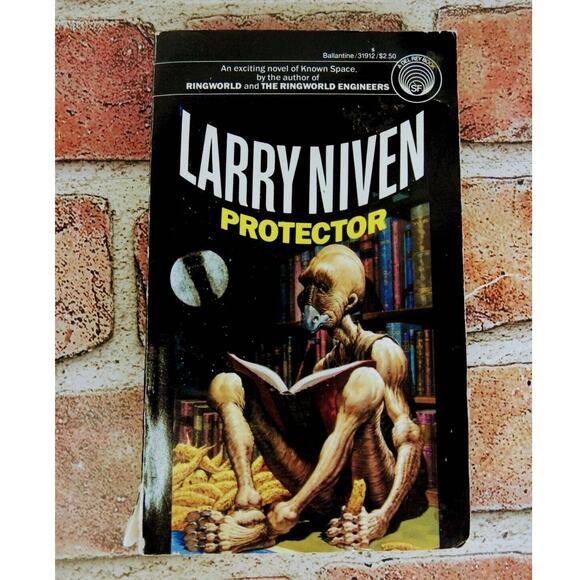 PROTECTOR (Known Space) Larry Niven 1980s Science Fiction Sci-Fi PB Great Cover! - Picture 11 of 13